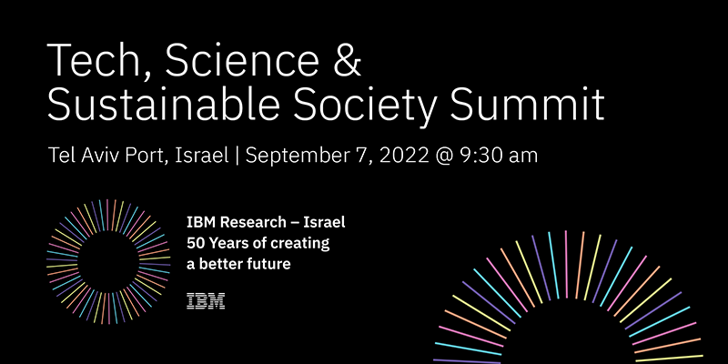 50 IBM Research Israel Tech Science Sustainable Society